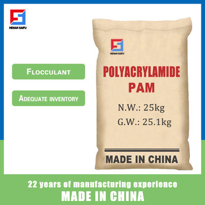 Granelli anionici PAM Chemical Industrial Grade Additives 25kg/borsa del poliacrilammide